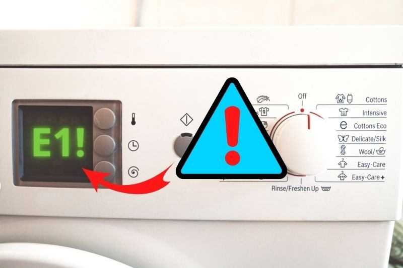 Can You Ignore Ge Washing Machines Error Code E1?