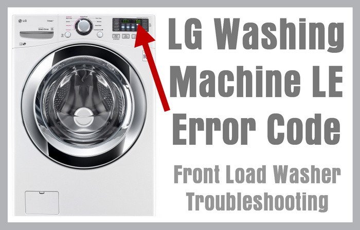 Can You Ignore Lg Washing Machines Error Code F1?