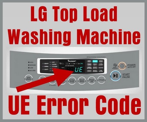Can You Ignore Lg Washing Machines Error Code Ue?