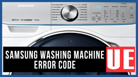 Can You Ignore Samsung Washing Machines Error Code Ue?