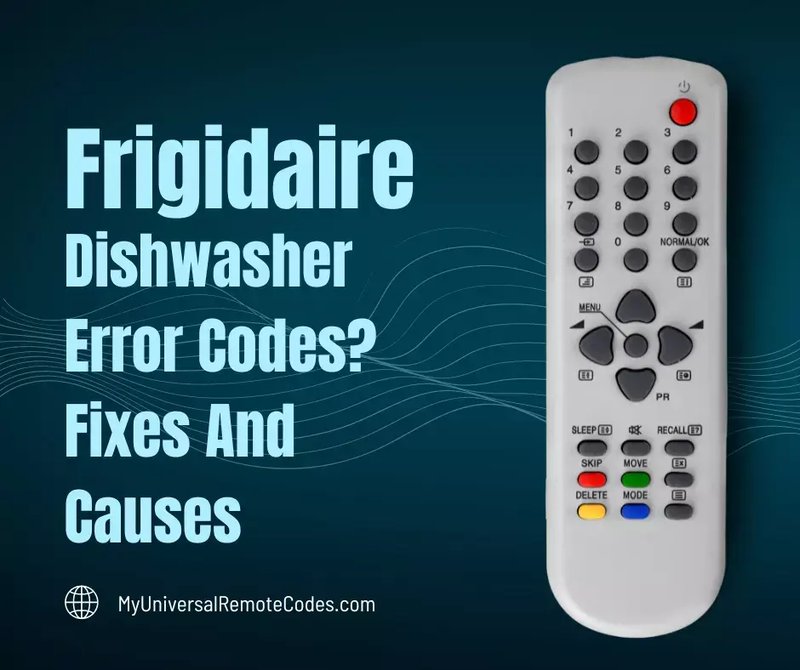 Common Causes Of Frigidaire Dishwashers Error Code E2