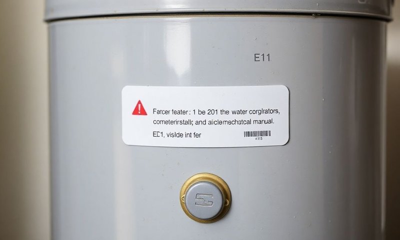 Common Causes Of Kenmore Water Heaters Error Code E1