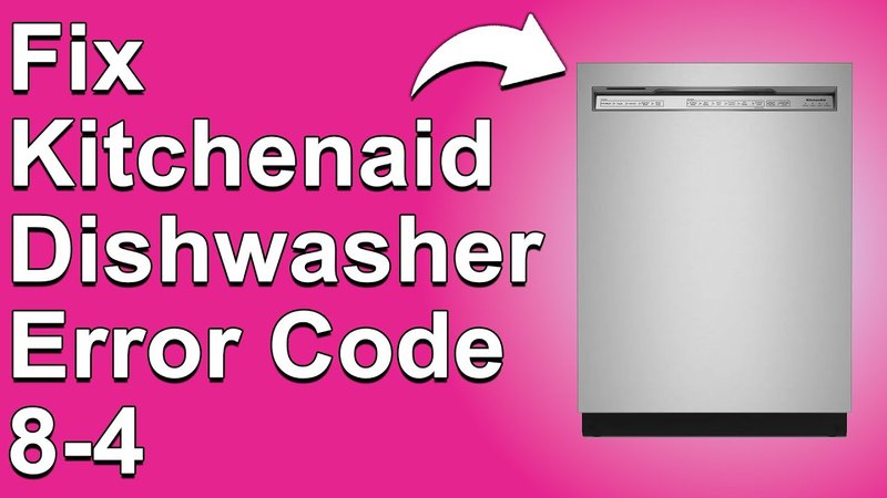 Common Causes Of Kitchenaid Dishwashers Error Code Oe