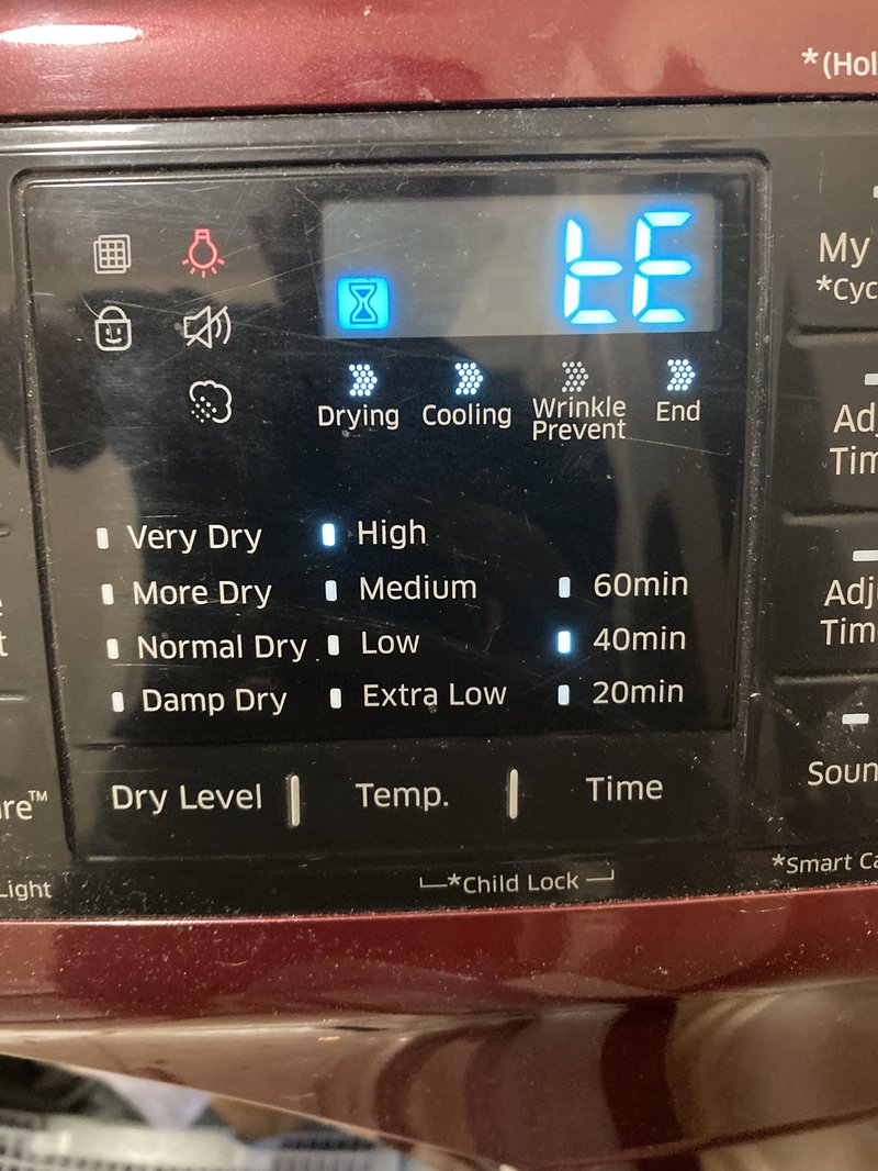 Common Causes Of Samsung Dryers Error Code Le