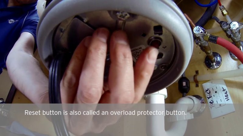 Does Resetting Fix Insinkerator Garbage Disposals Error Code E1?