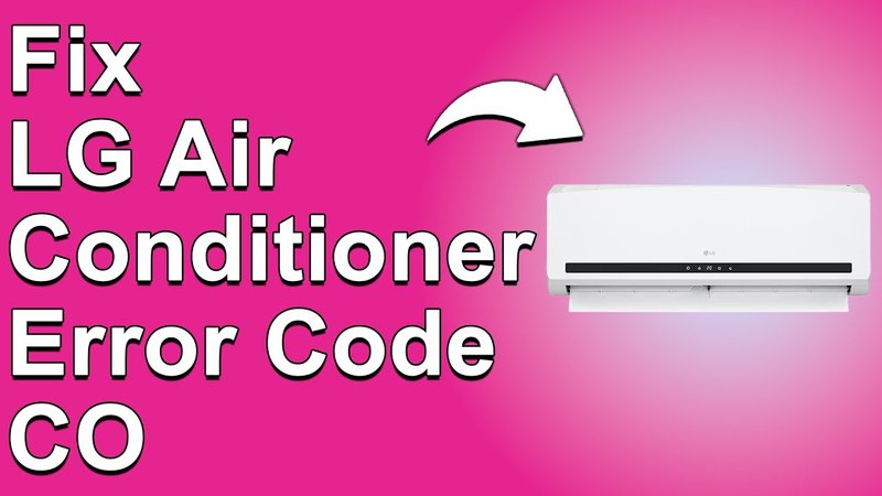 Does Resetting Fix Lg Air Conditioners Error Code Se?