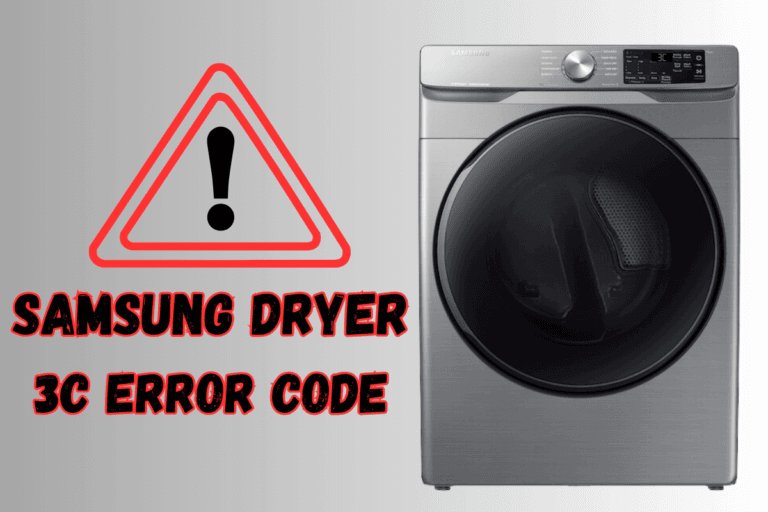 Does Resetting Fix Samsung Dryers Error Code E3?