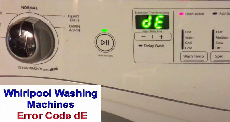 Does Resetting Fix Whirlpool Washing Machines Error Code Le?