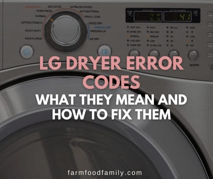 How To Prevent Lg Dryers Error Code E2 In The Future