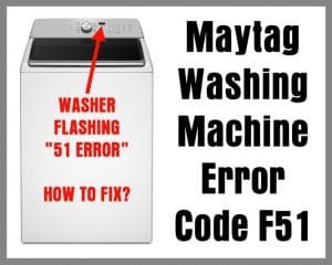 How To Prevent Maytag Washing Machines Error Code Se In The Future