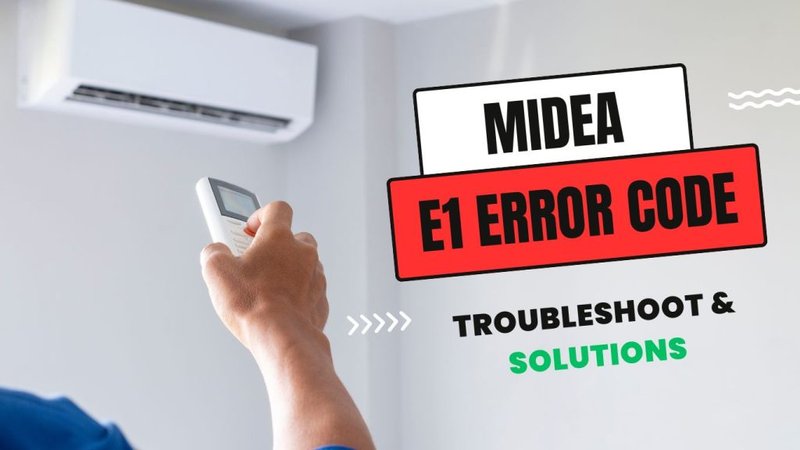 How To Prevent Midea Air Conditioners Error Code E1 In The Future