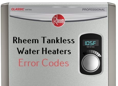 How To Prevent Rheem Water Heaters Error Code F2 In The Future