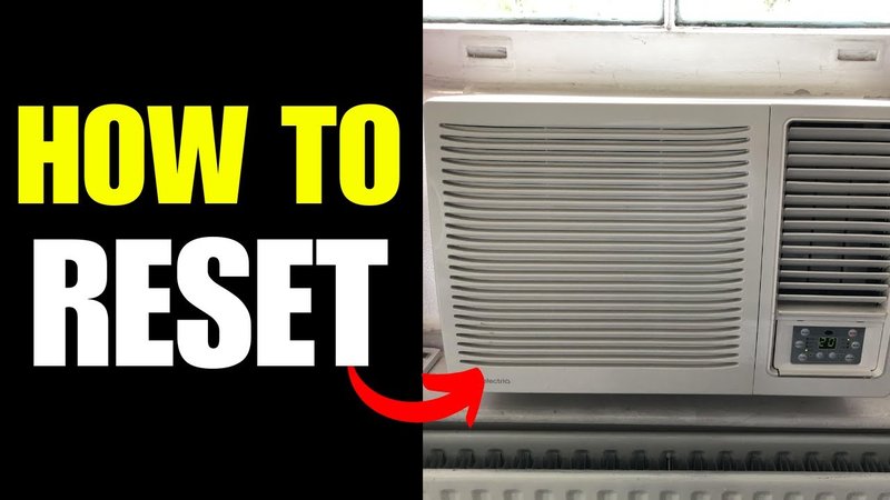 How To Reset Ge Air Conditioners After Error Code He