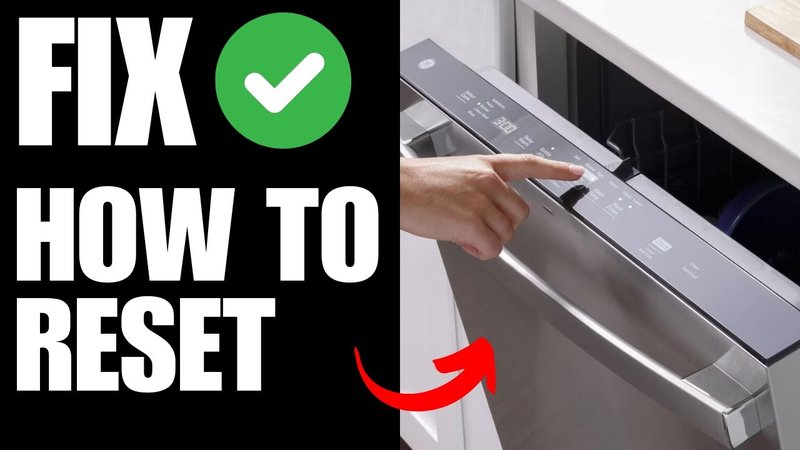 How To Reset Ge Dishwashers After Error Code Se