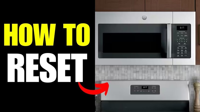 How To Reset Ge Microwaves After Error Code Se