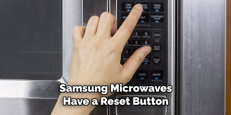 How To Reset Samsung Microwaves After Error Code E1