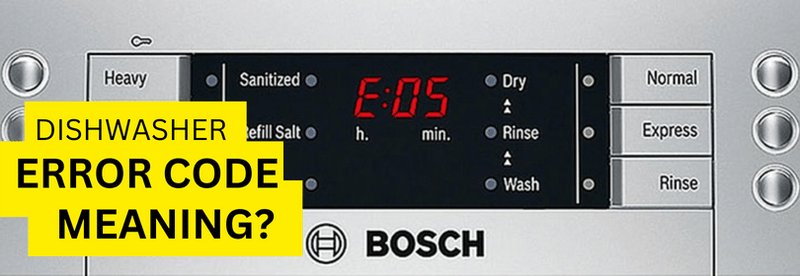 Is Bosch Dishwashers Error Code Ue Covered Under Warranty?