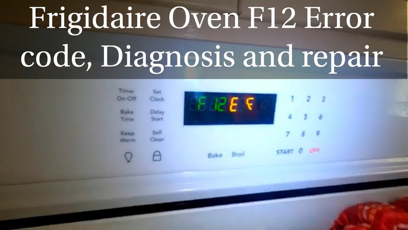 Is It Safe To Use Frigidaire Ovens & Ranges With Error Code E2?