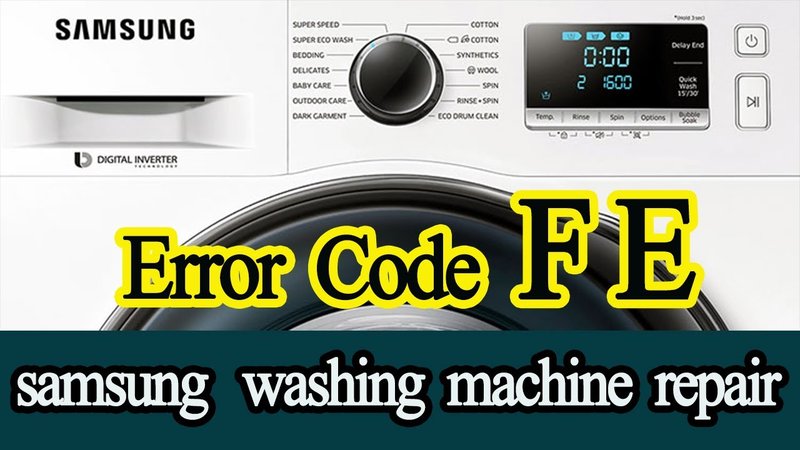 Is It Safe To Use Samsung Washing Machines With Error Code F2?