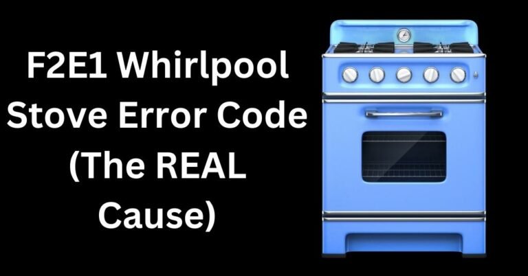 Is It Safe To Use Whirlpool Ovens & Ranges With Error Code Se?