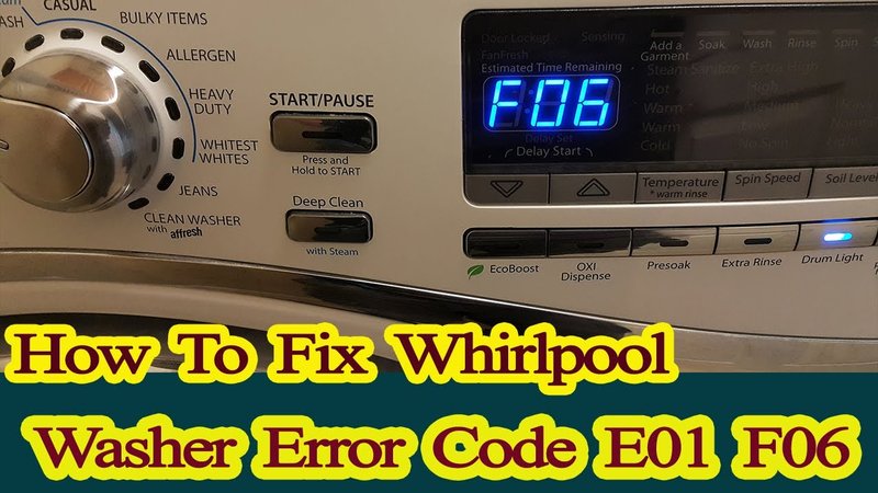 Is Whirlpool Washing Machines Error Code He Covered Under Warranty?