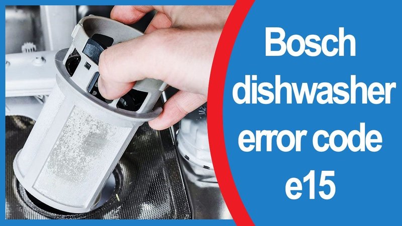 What Does Bosch Dishwashers Error Code Se Mean?