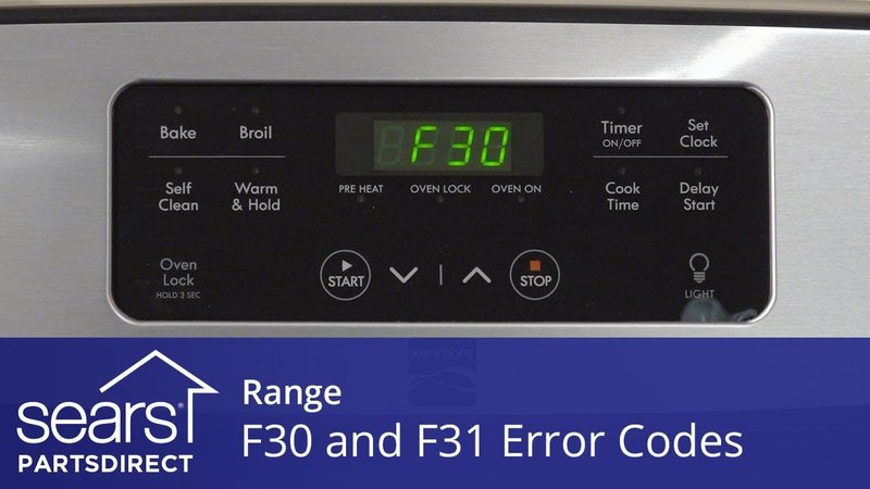 What Does Frigidaire Ovens & Ranges Error Code Se Mean?