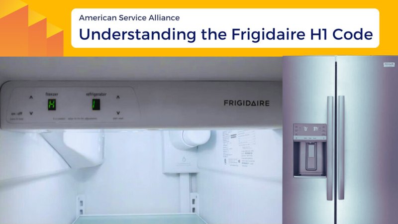 What Does Frigidaire Refrigerators Error Code He Mean?