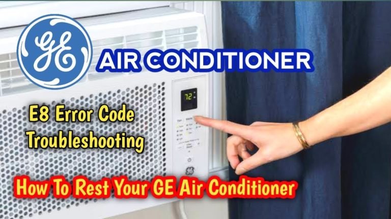 What Does Ge Air Conditioners Error Code Le Mean?