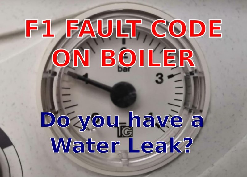 What Does Kenmore Water Heaters Error Code F1 Mean?