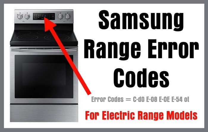 What Does Samsung Ovens & Ranges Error Code F2 Mean?