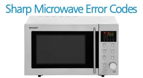 What Does Sharp Microwaves Error Code E1 Mean?