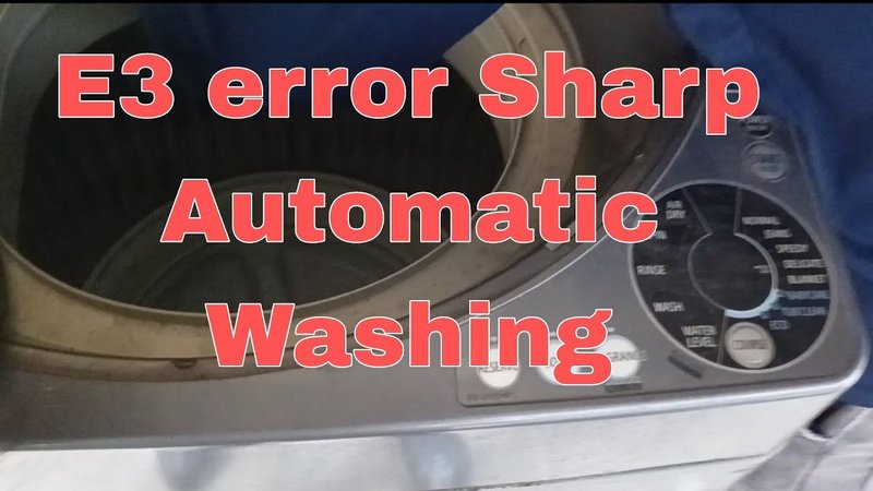 What Does Sharp Microwaves Error Code E3 Mean?