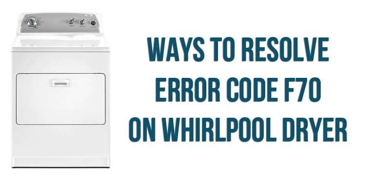 What Does Whirlpool Dryers Error Code Oe Mean?