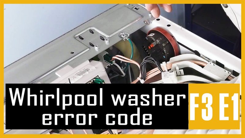 What Does Whirlpool Microwaves Error Code E1 Mean?