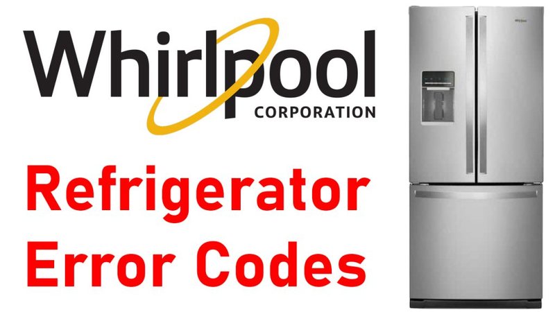What Does Whirlpool Refrigerators Error Code E1 Mean?