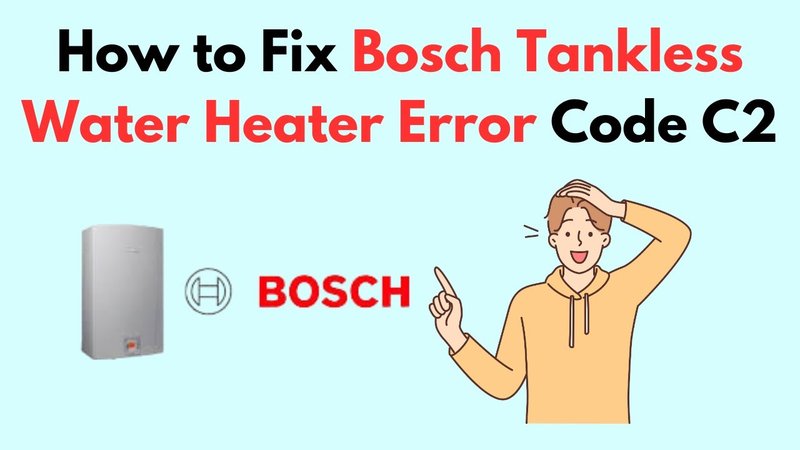 What Happens If You Don'T Fix Bosch Water Heaters Error Ue?