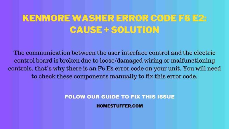 What Happens If You Don'T Fix Kenmore Water Heaters Error E2?