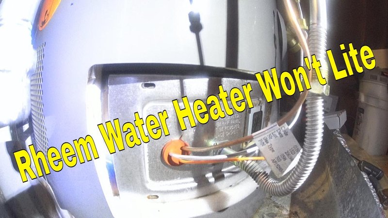 What Happens If You Don'T Fix Rheem Water Heaters Error F1?