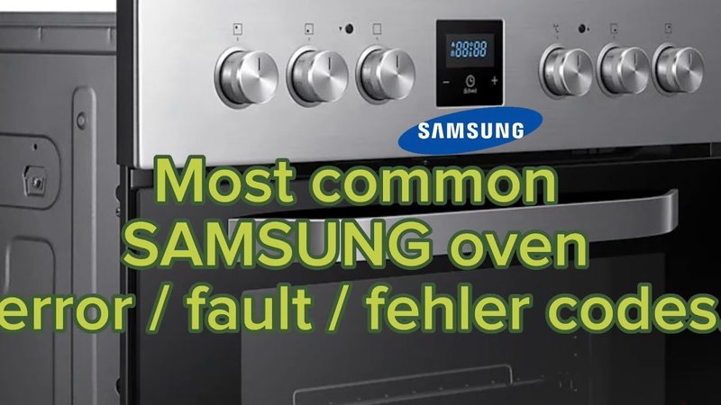 What Happens If You Don'T Fix Samsung Ovens & Ranges Error Le?