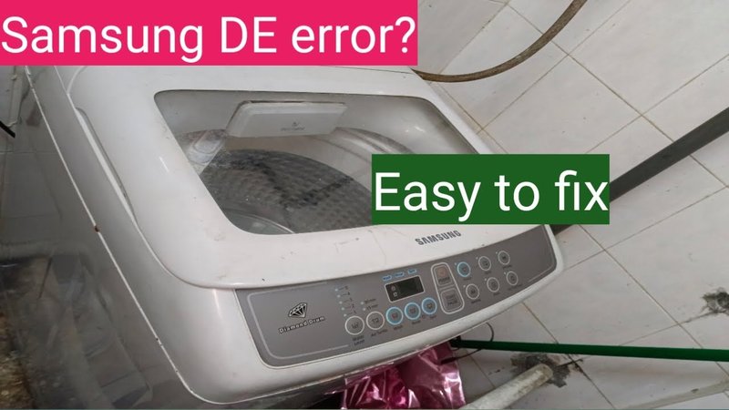 What Happens If You Don'T Fix Samsung Washing Machines Error Le?