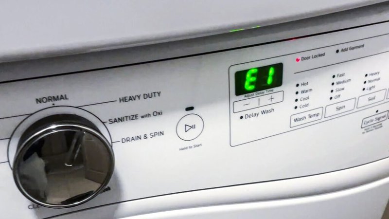 What Happens If You Don'T Fix Whirlpool Washing Machines Error E1?