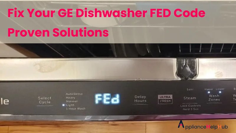 When To Call A Technician For Ge Dishwashers Error Code Oe