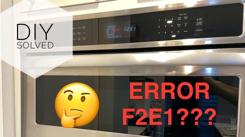 When To Call A Technician For Kitchenaid Garbage Disposals Error Code E3